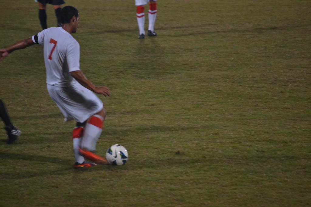 Gustavo Angel Tamayo during Sept. 24's game / Photo by Kat Frazier