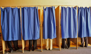 Voting booth
